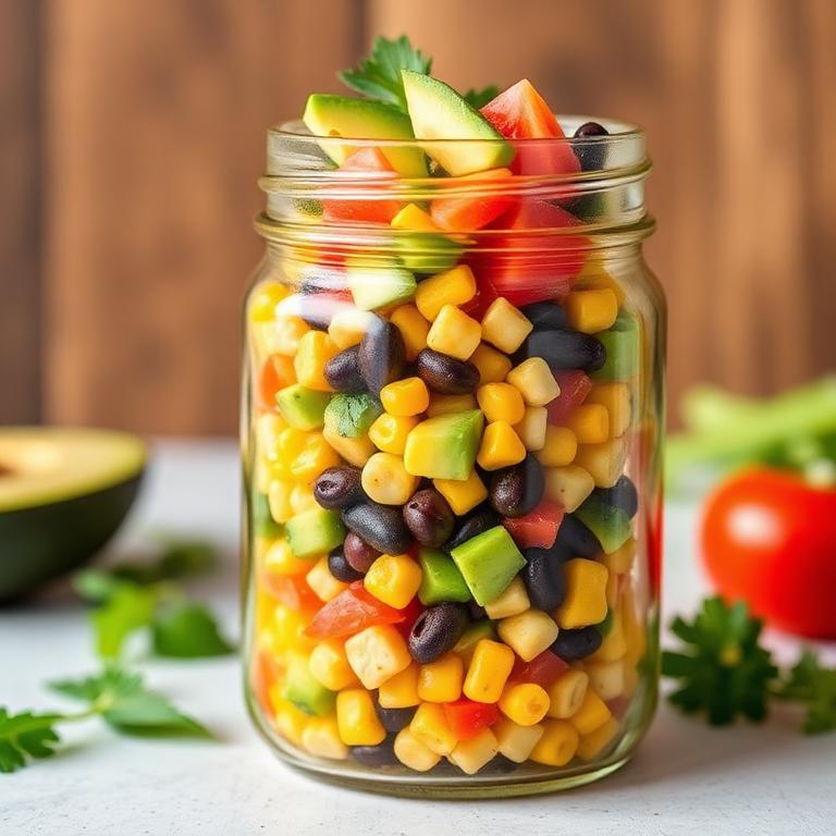 Ensalada Mexicana Colorida