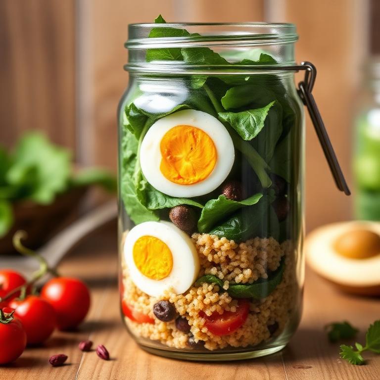 Ensalada Proteica Para Días Ocupados